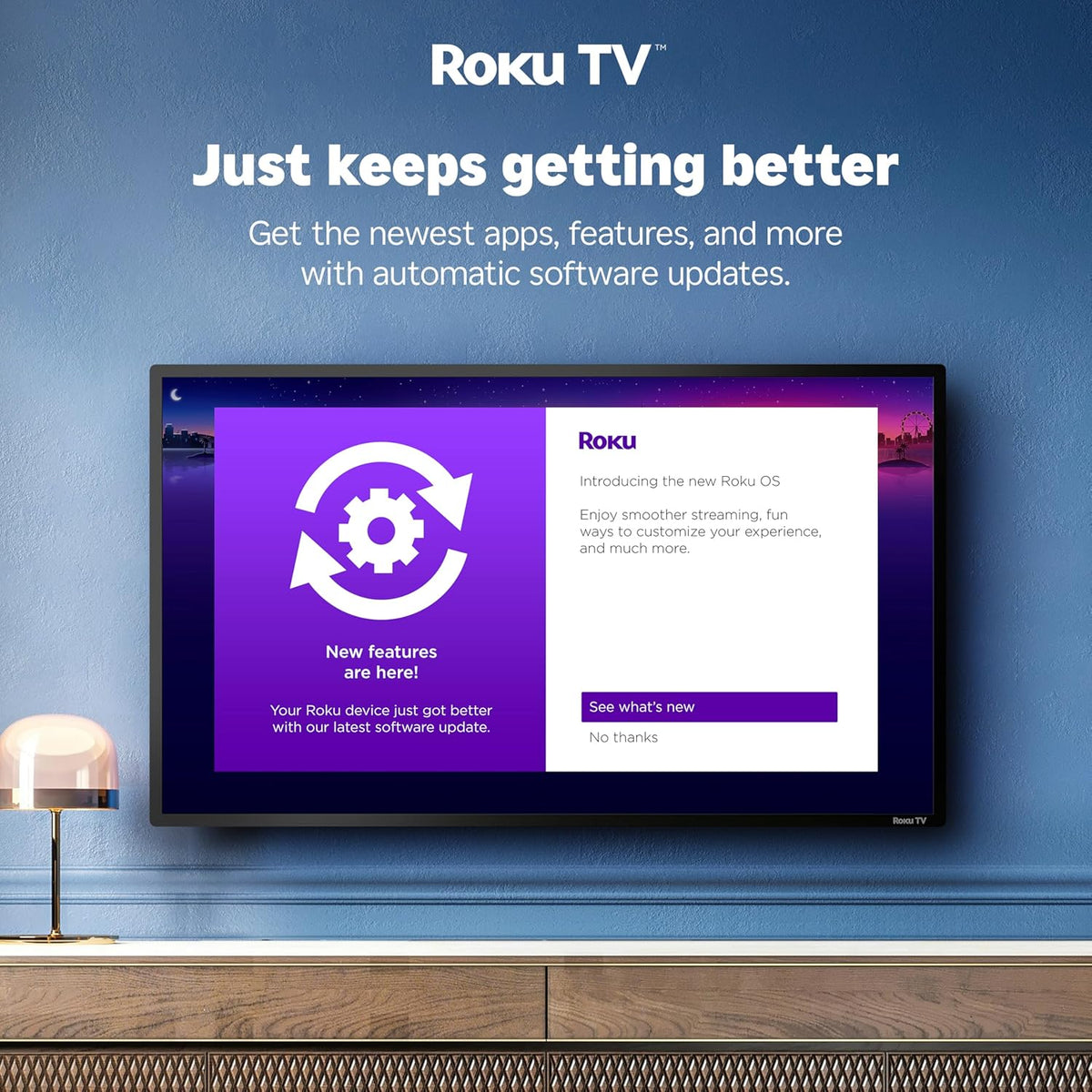 40-Inch Class QD4SR Series Hi-Qled FHD Smart Roku TV (40QD4SR, 2026 Model) – Hi-Qled Color, Dolby Audio, Compatible with Alexa, Full Array LED, Slim Bezel Design
