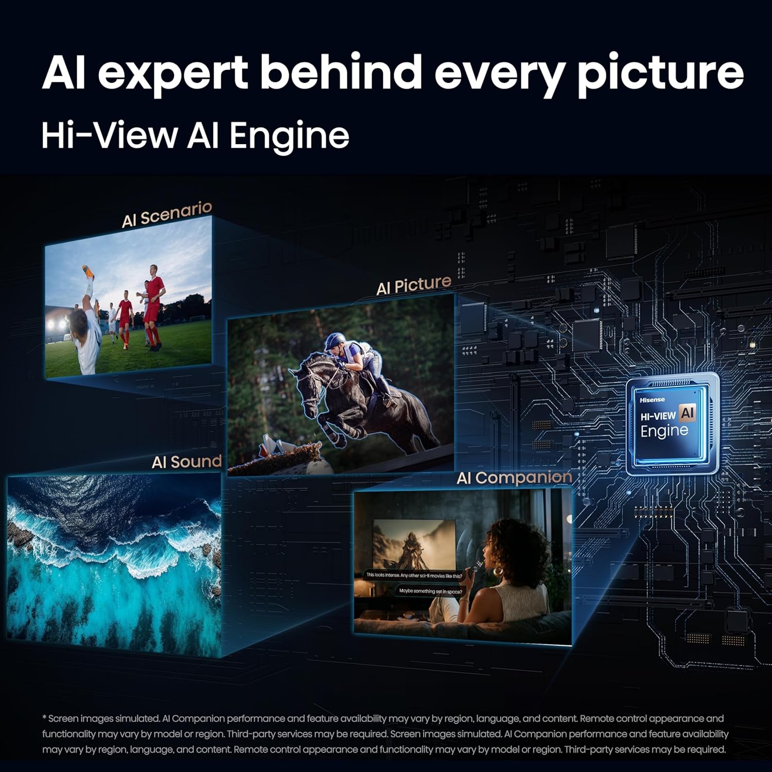 55" U6 Pro Series Mini‑Led ULED 4K UHD HDR Gaming AI Smart Fire TV (55U6SF Pro, 2026 New) – Hi-Qled, Native 144Hz, Motion Rate 480, Dolby Vision IQ,· Atmos, HDR10+, Glare-Free, Alexa+