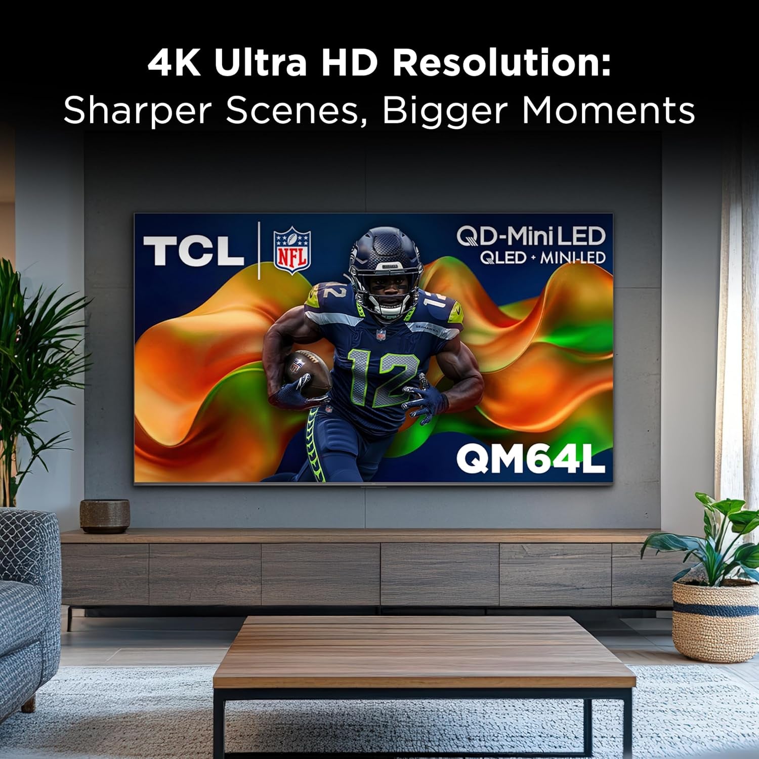 75-Inch QM64L Series | Mini LED QLED 4K HDR Gaming TV for Sports & Movies | 75QM64L, 2026 | 144Hz VRR, Dolby Vision Atmos, Alexa+ Voice Remote, Amazon Exclusive Smart Fire TV