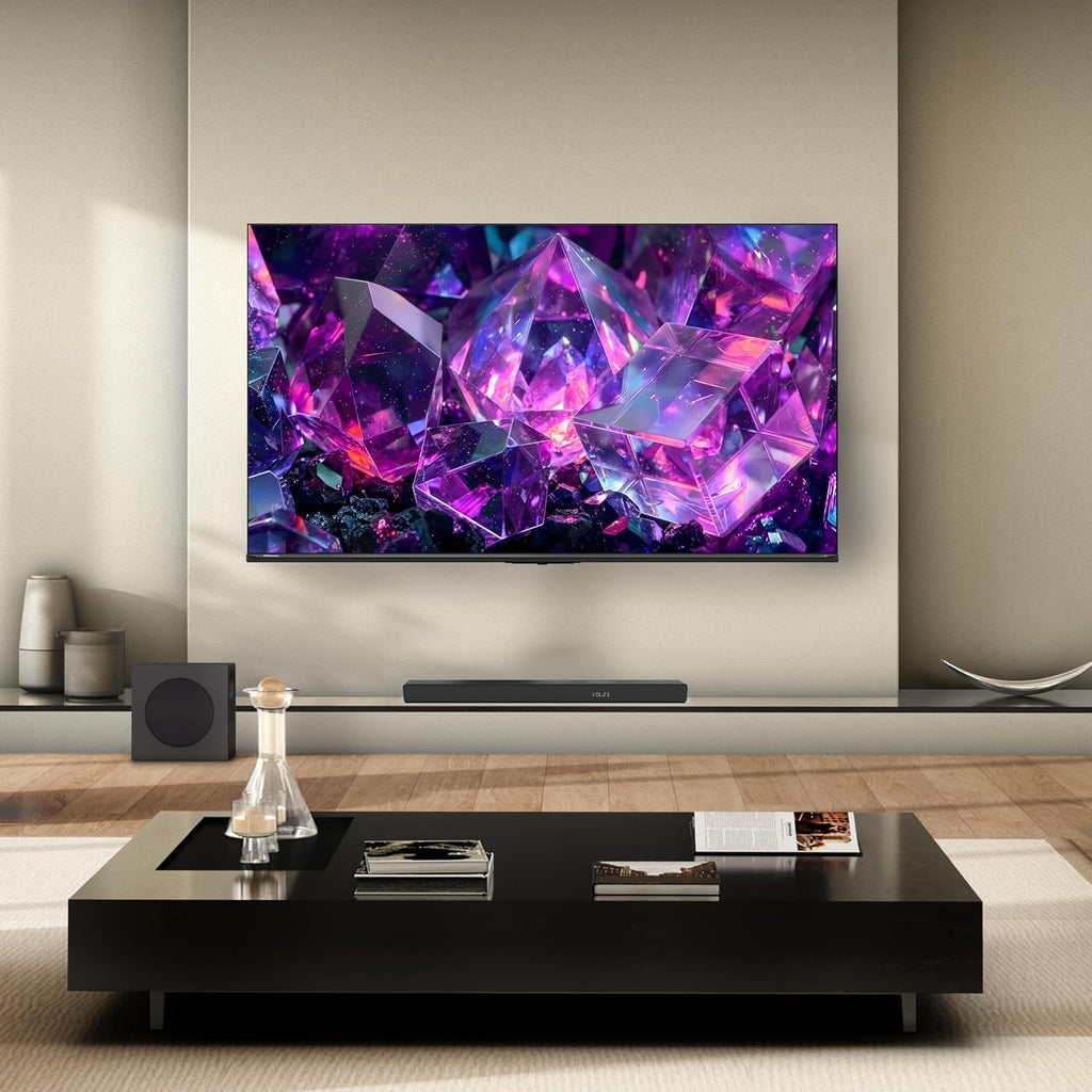 85" E7 Cinema Series Hi-Qled Mini-Led 4K UHD Smart Fire TV (85E7SF, 2026 NEW) - Native 144Hz, AI Picture, Dolby Vision IQ · Atmos, FALD, HDR10+ Adaptive, MEMC, Alexa+