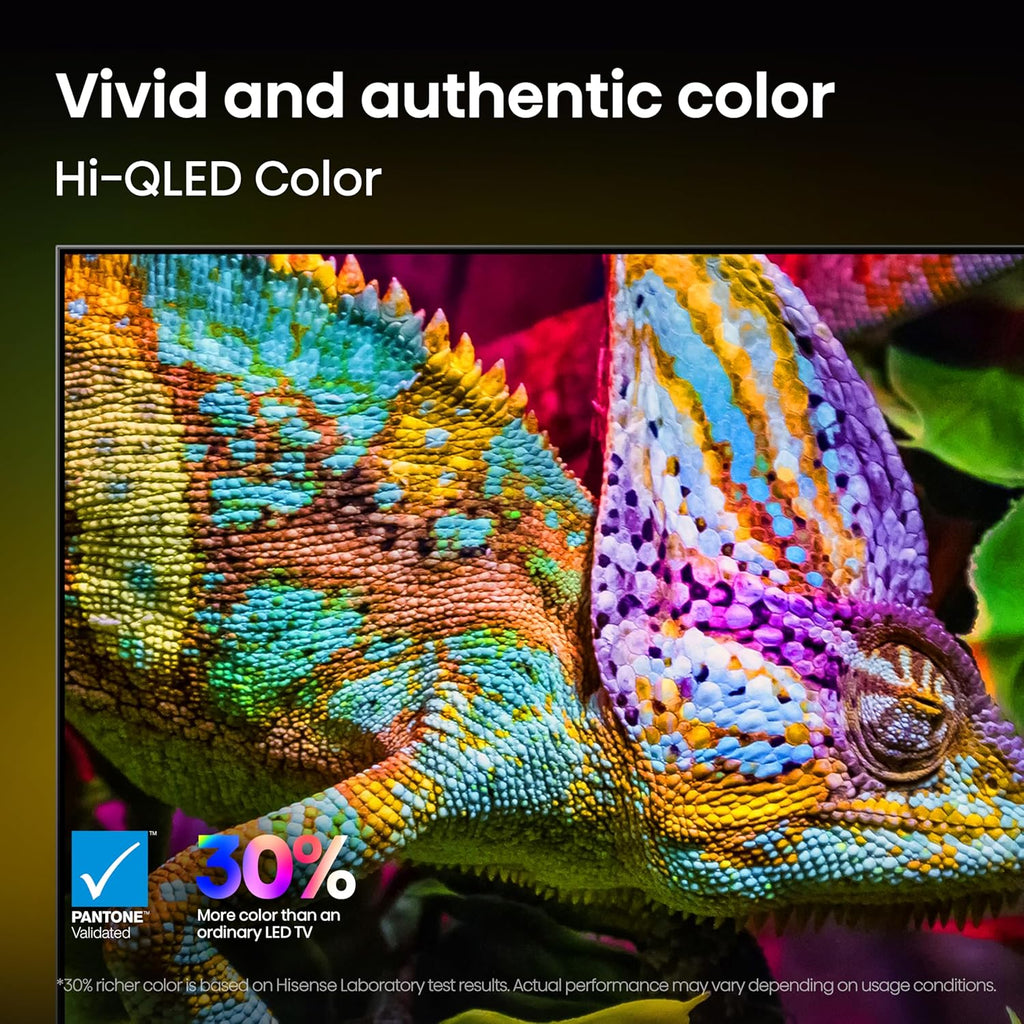 65" U7 Mini-Led ULED 4K UHD Best Premium Gaming Smart Google TV (65U7SG, 2026 NEW) - Hi-Qled, Native 165Hz, VRR 330, HDR10+, Dolby Vision IQ · Atmos, IMAX Enhanced, Anti-Reflection, 2.1.2 Ch