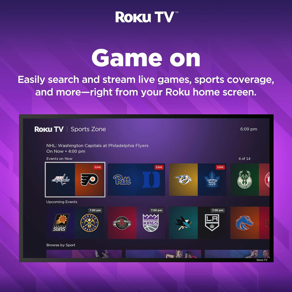 40-Inch Class QD4SR Series Hi-Qled FHD Smart Roku TV (40QD4SR, 2026 Model) – Hi-Qled Color, Dolby Audio, Compatible with Alexa, Full Array LED, Slim Bezel Design