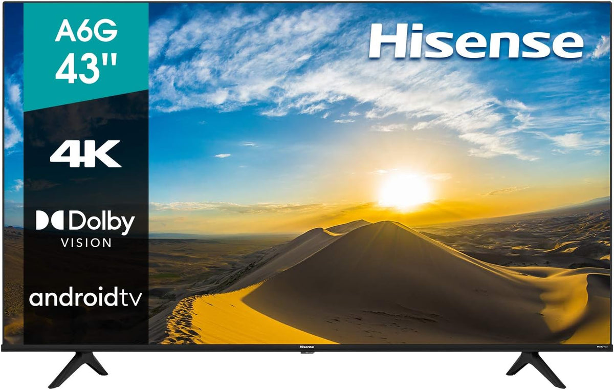 43A6G 43-Inch 4K Ultra HD Android Smart TV with Alexa Compatibility (2021 Model)