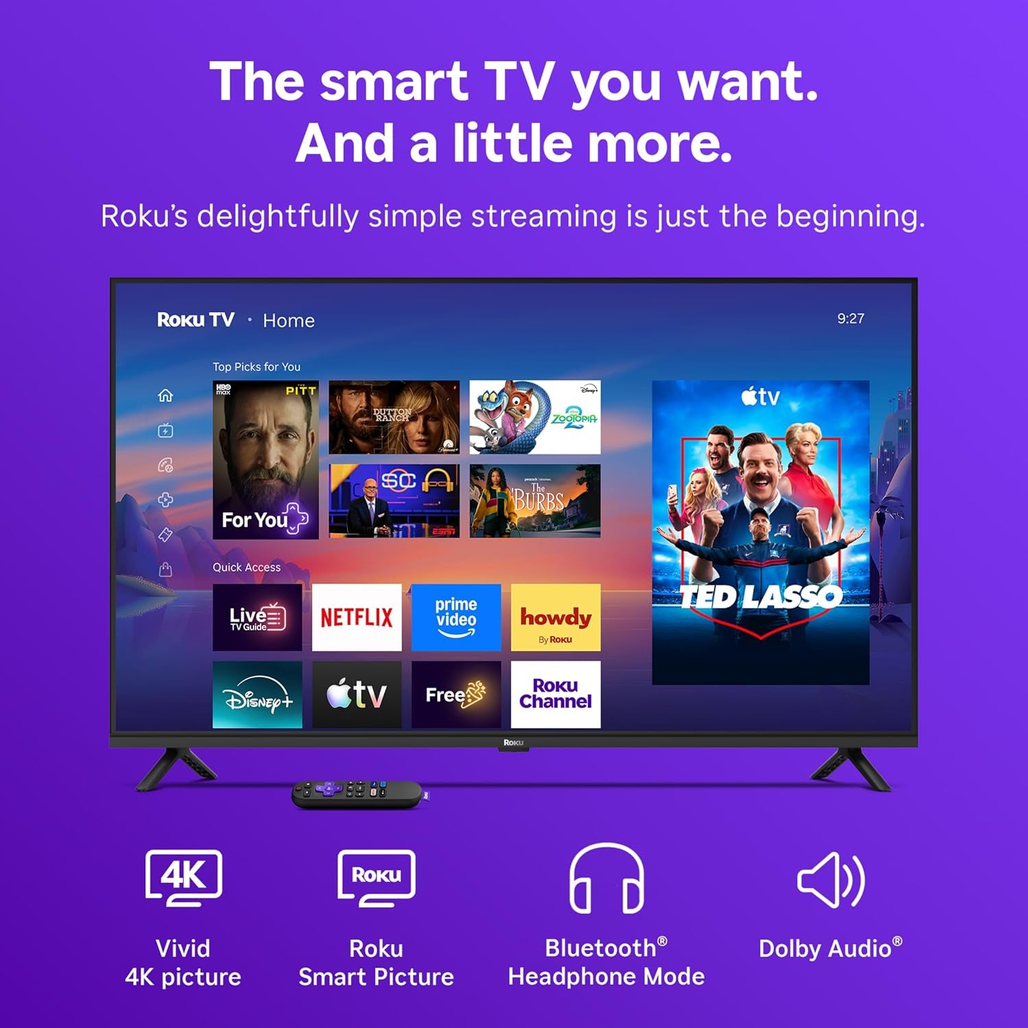 43-Inch Select Series Smart TV 2026-4K HDR TV - tv