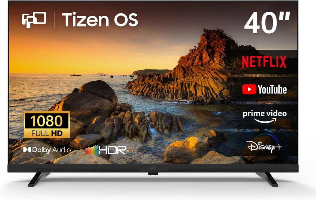 40 Inch Smart TV 1080P Full HD Powered by Tizen OS Dolby Audio