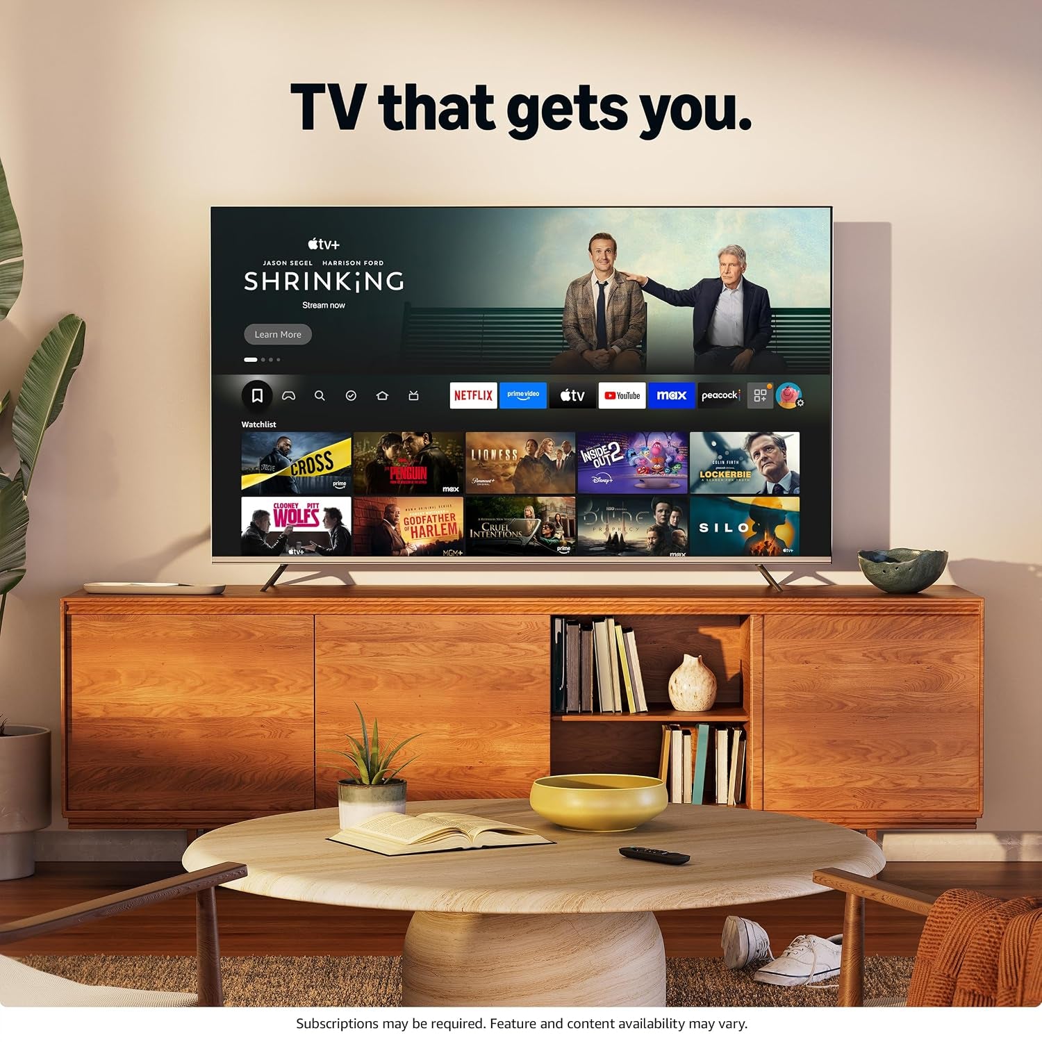 43" E6 Cinema Series Hi-Qled 4K UHD Smart Fire TV (43E6QF) - AI Light Sensor, Dolby Vision · Atmos, Voice Remote with Alexa, Motion Rate 120, HDR 10+ Adaptive, Game Mode Plus