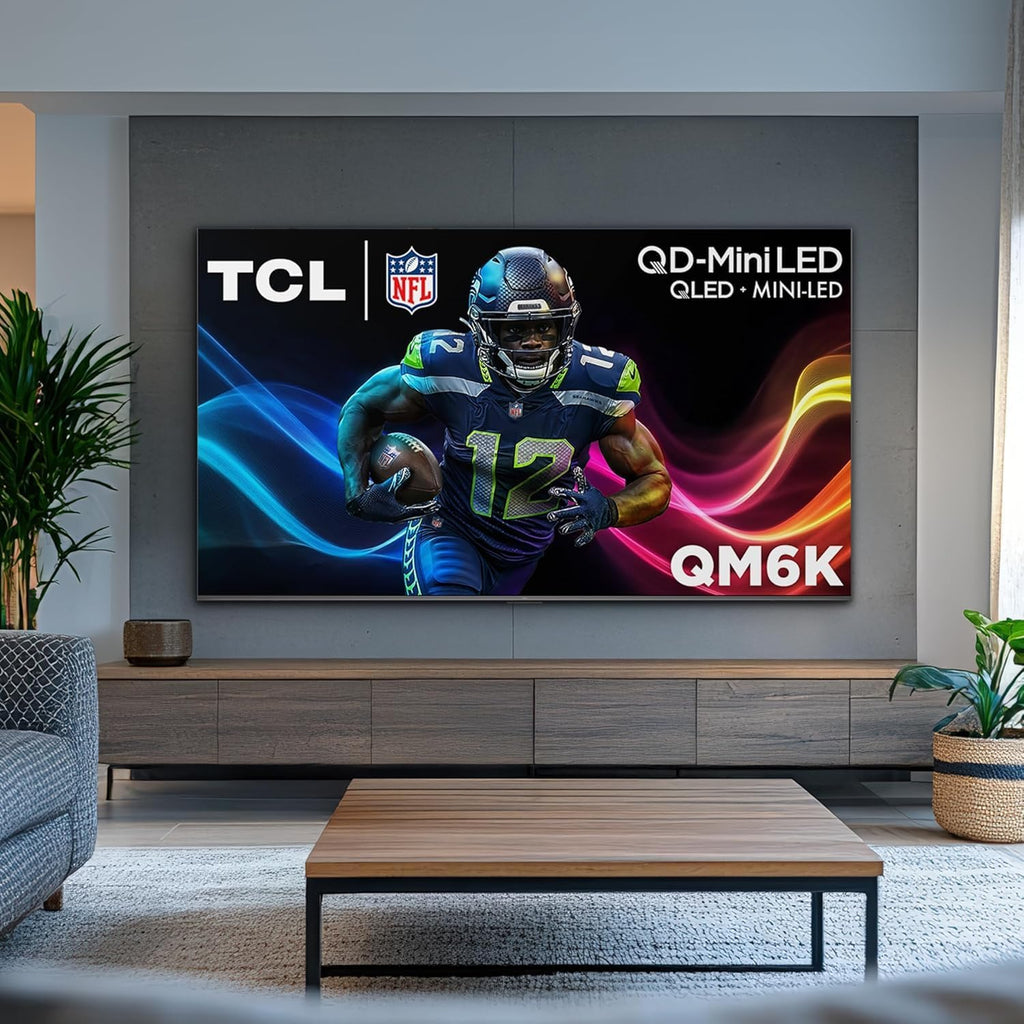 50 Inch Class QM6K Series | Mini LED QLED 4K HDR | 50QM6K, Latest Model | 120HZ-144HZ High Brightness Smart Google TV Dolby Atmos Onkyo Audio | Voice Remote Alexa Gaming Streaming Television
