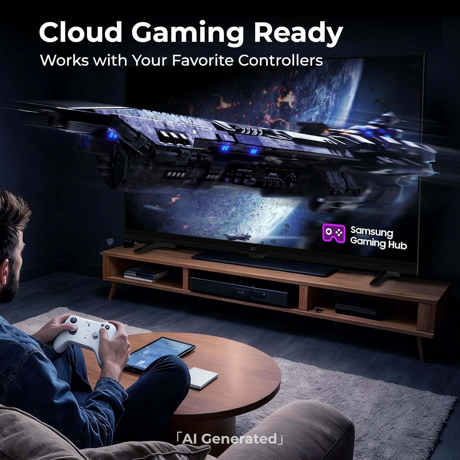 40 Inch Smart TV 1080P Full HD Powered by Tizen OS Dolby Audio