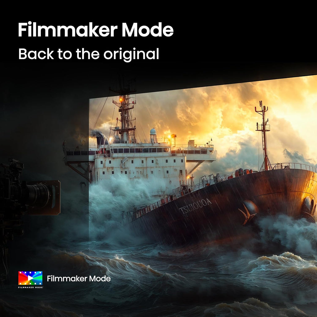 43" E6 Cinema Series Hi-Qled 4K UHD Smart Fire TV (43E6QF) - AI Light Sensor, Dolby Vision · Atmos, Voice Remote with Alexa, Motion Rate 120, HDR 10+ Adaptive, Game Mode Plus