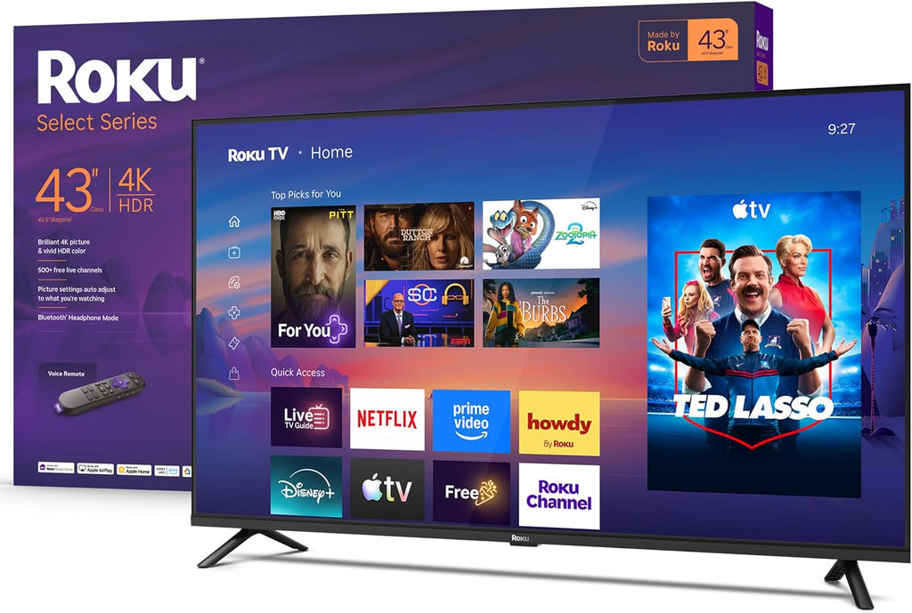 43-Inch Select Series Smart TV 2026-4K HDR TV - tv