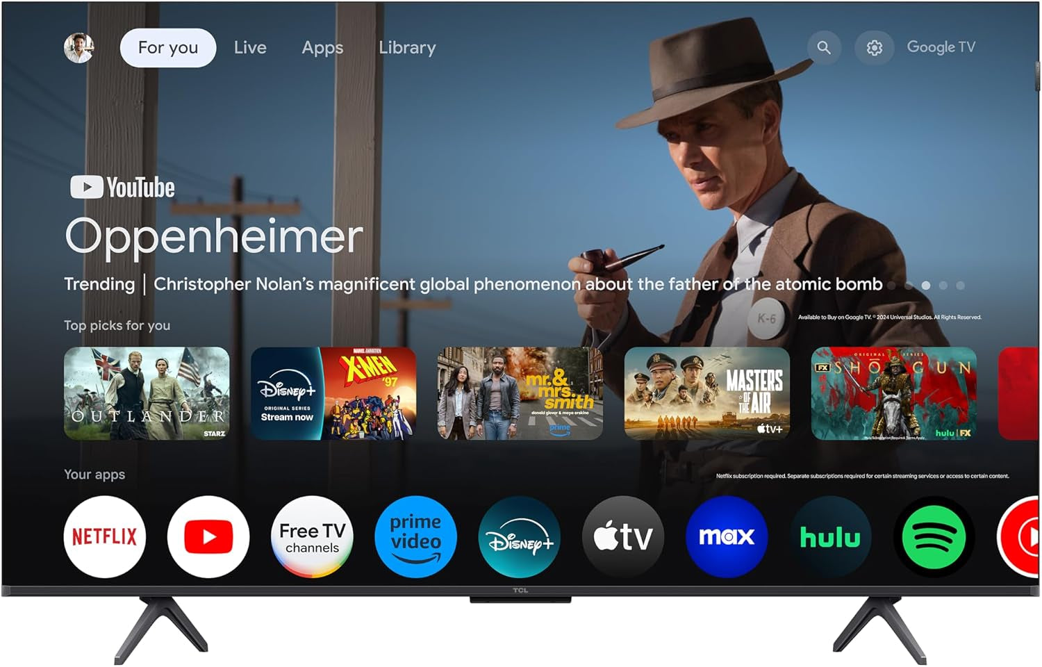 50 Inch Class QM6K Series | Mini LED QLED 4K HDR | 50QM6K, Latest Model | 120HZ-144HZ High Brightness Smart Google TV Dolby Atmos Onkyo Audio | Voice Remote Alexa Gaming Streaming Television