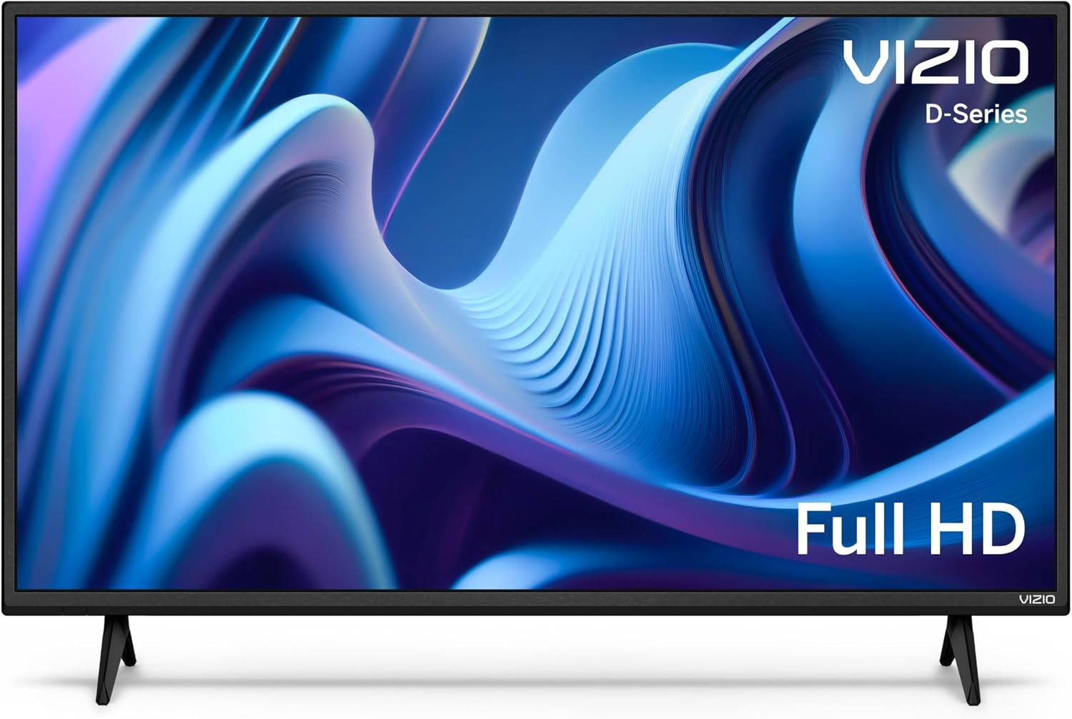 40-Inch D-Series Full HD 1080P Smart TV with AMD Freesync, Apple Airplay and Chromecast Built-In, Alexa Compatibility, D40F-J09, 2022 Model