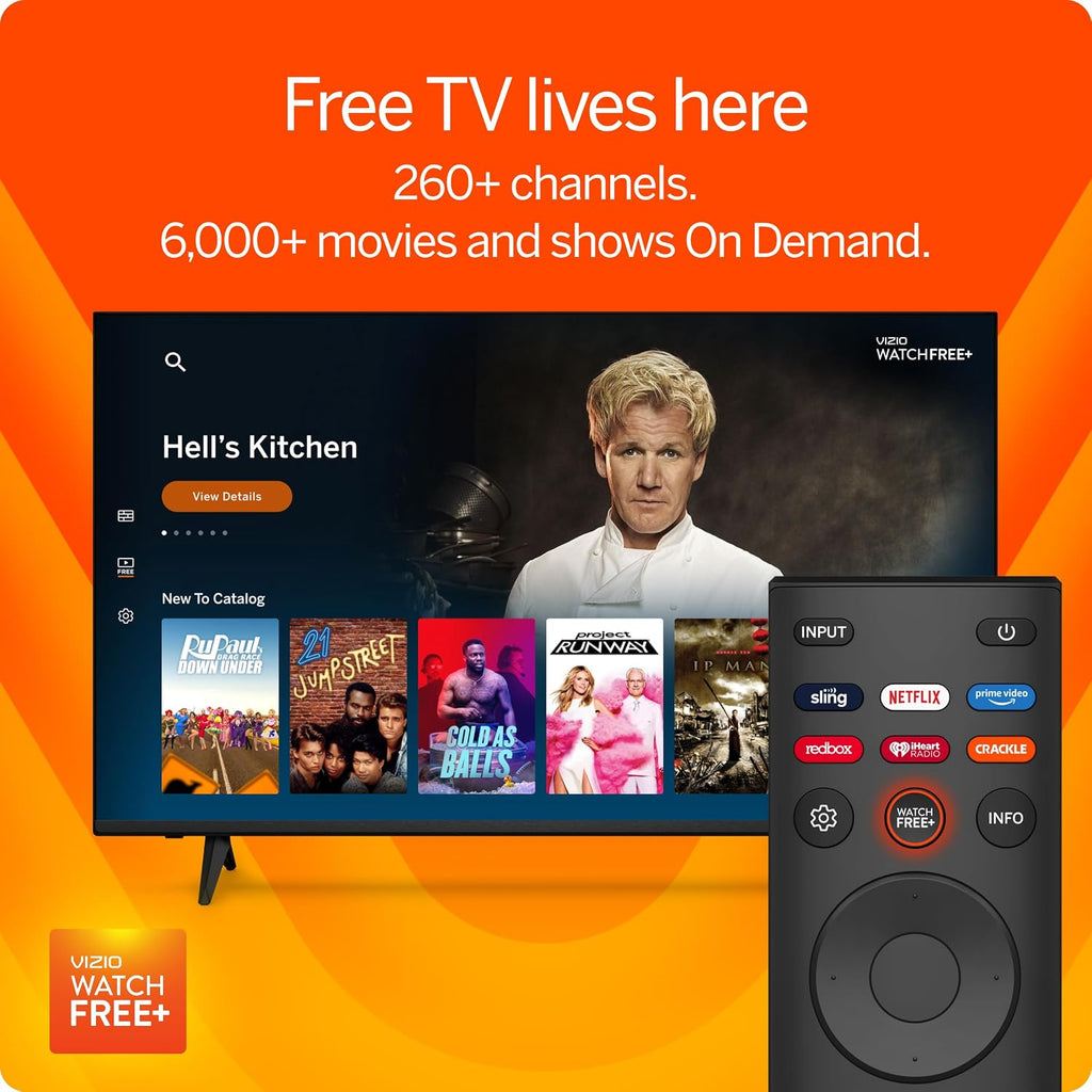 40-Inch D-Series Full HD 1080P Smart TV with AMD Freesync, Apple Airplay and Chromecast Built-In, Alexa Compatibility, D40F-J09, 2022 Model