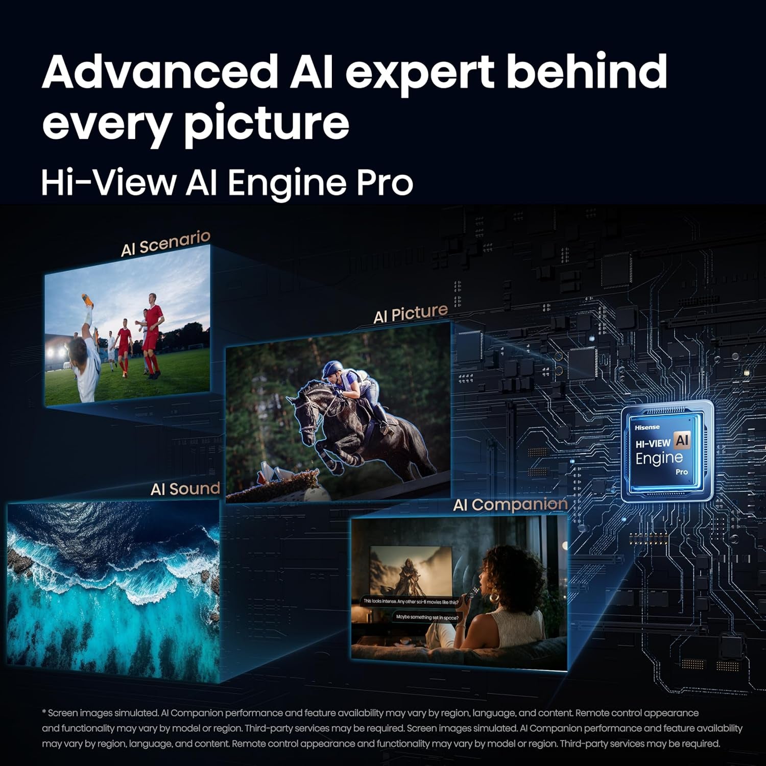 65" U7 Mini-Led ULED 4K UHD Best Premium Gaming Smart Google TV (65U7SG, 2026 NEW) - Hi-Qled, Native 165Hz, VRR 330, HDR10+, Dolby Vision IQ · Atmos, IMAX Enhanced, Anti-Reflection, 2.1.2 Ch