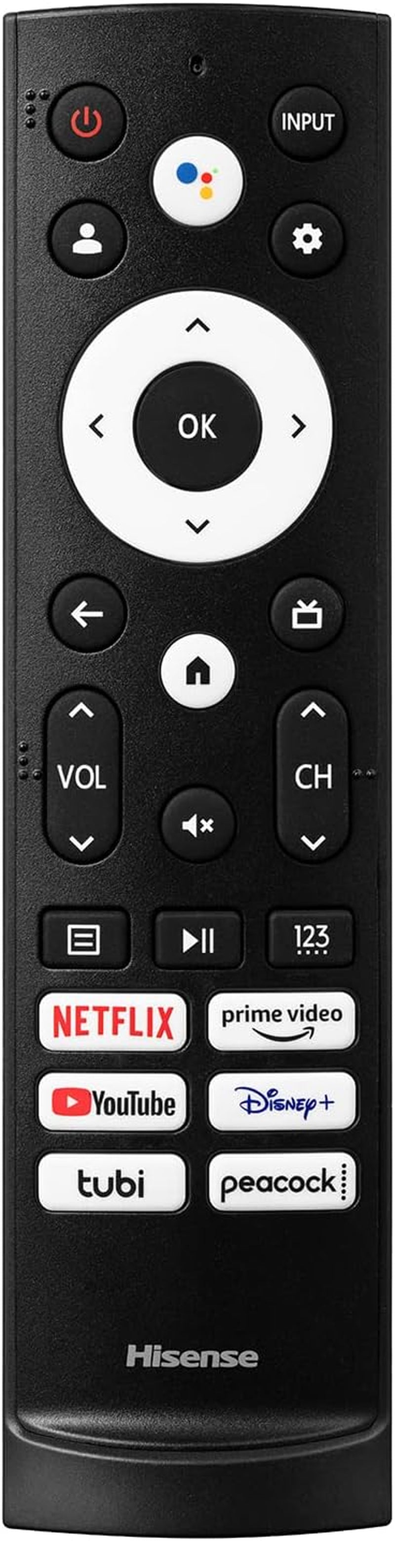 43-Inch Class A6 Series 4K UHD Smart Google TV with Alexa Compatibility, Dolby Vision HDR, DTS Virtual X, Sports & Game Modes, Voice Remote, Chromecast Built-In (43A6H) , Black
