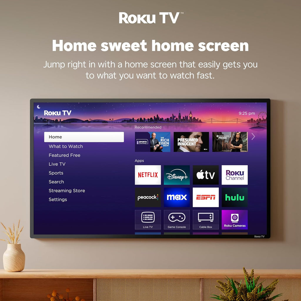 40-Inch Class QD4SR Series Hi-Qled FHD Smart Roku TV (40QD4SR, 2026 Model) – Hi-Qled Color, Dolby Audio, Compatible with Alexa, Full Array LED, Slim Bezel Design